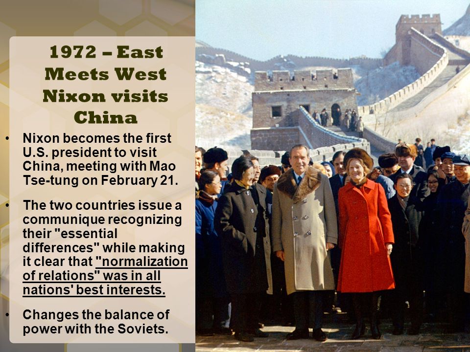 Nixon visits China